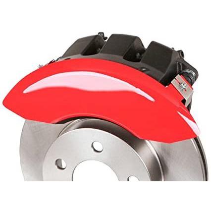 MGP Caliper Covers 14036SCS5RD Caliper Cover with Red Powder Coat Finish, (Set of 4)-SR1 Performance