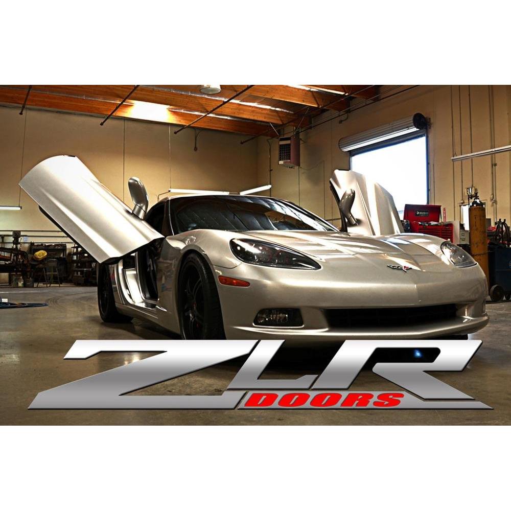 Corvette Lambo Style Vertical Doors - ZLR Hinge Kit : 1997-2004 C5 & Z06-SR1 Performance
