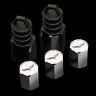 Corvette Valve Stem Caps - Theft Deterrent : C6-SR1 Performance