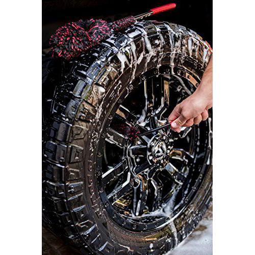 Liquid X Original Wheel Woolies Brushes 3 Piece Kit - Black-SR1 Performance