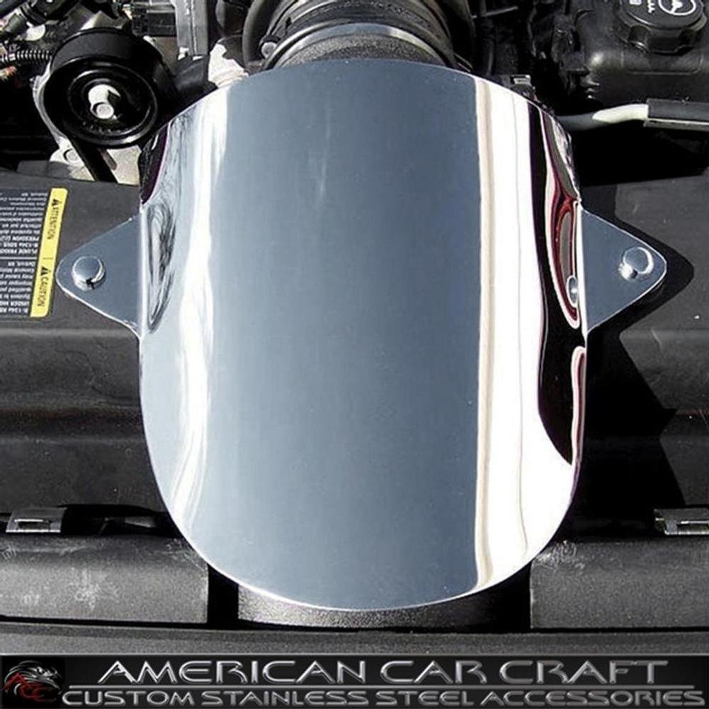 Corvette Air Bridge Cover - Polished Stainless Steel : 2005-2007 C6-SR1 Performance