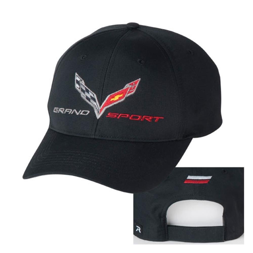 C7 Corvette Grand Sport Flag Hat : Black-SR1 Performance