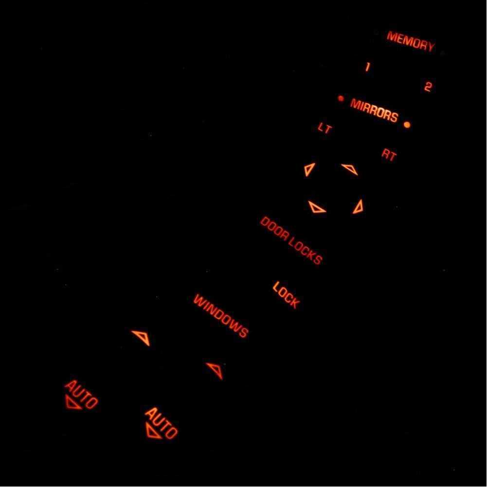 1997-2004 C5 Corvette HUD/DIC/WINDOW SWITCH Interior LED Light Package-SR1 Performance