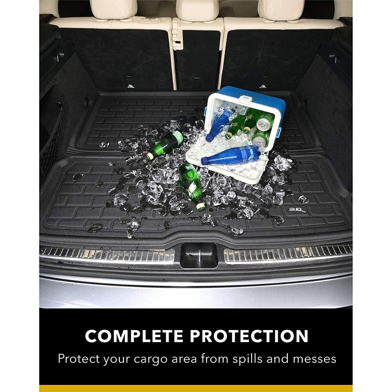 3D MAXpider Custom Fit All-Weather Cargo Liner for Select Mercedes-Benz GLC-Class Models - Kagu Rubber-SR1 Performance