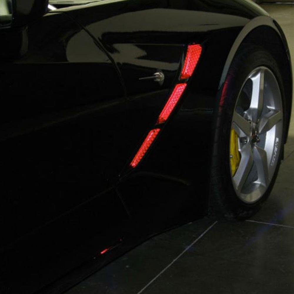 Corvette Side Cove/Hood Scoop LED Lighting Kit with (4) Function Remote : C7 Stingray-SR1 Performance