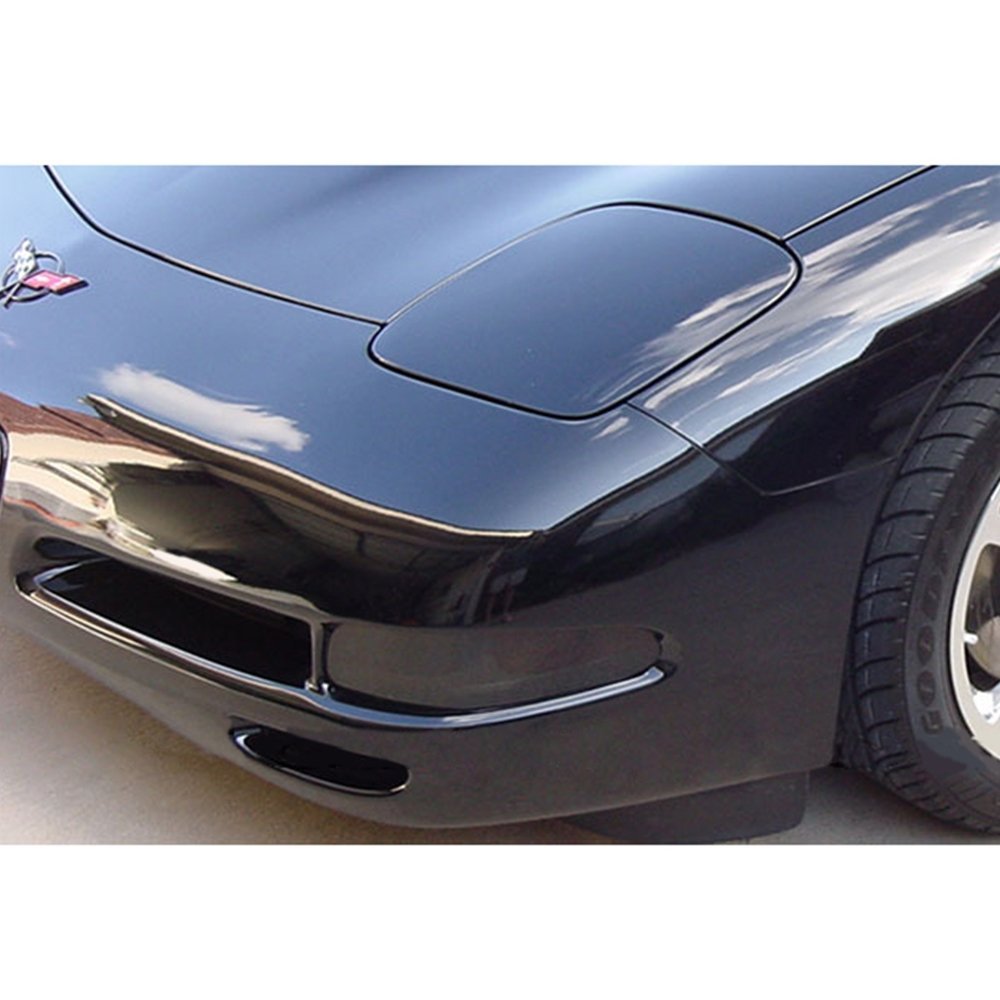 Corvette Acrylic Front Turn Signal Blackout Kit 2 Pc. : 1997-2004 C5 & Z06-SR1 Performance
