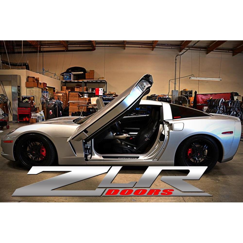 Corvette Lambo Style Vertical Doors - ZLR Hinge Kit : 1997-2004 C5 & Z06-SR1 Performance
