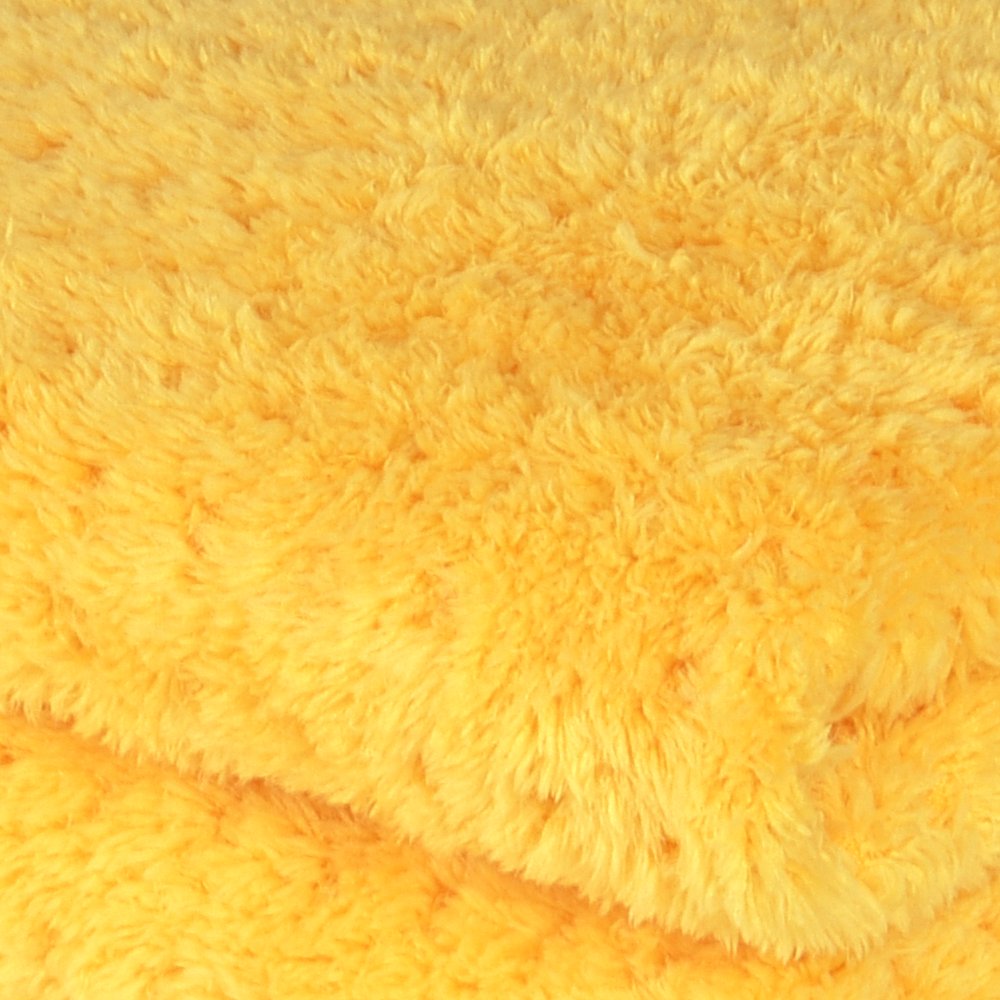 Liquid X Yellow Xtreme Plush Waffle Weave Microfiber Detailing Towel - 16" x 16"-SR1 Performance