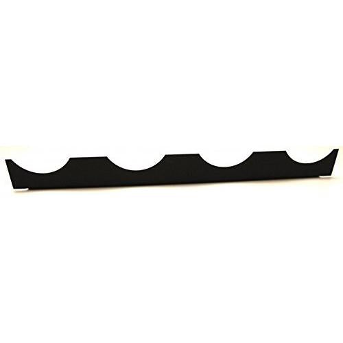 American Car Craft 052052 Black Exhaust Filler Plate (Powder Coated Stock System)-SR1 Performance