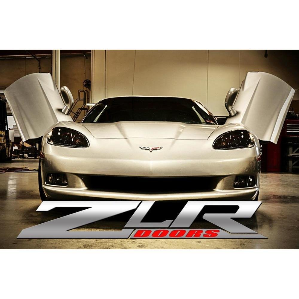 Corvette Lambo Style Vertical Doors - ZLR Hinge Kit : 1997-2004 C5 & Z06-SR1 Performance