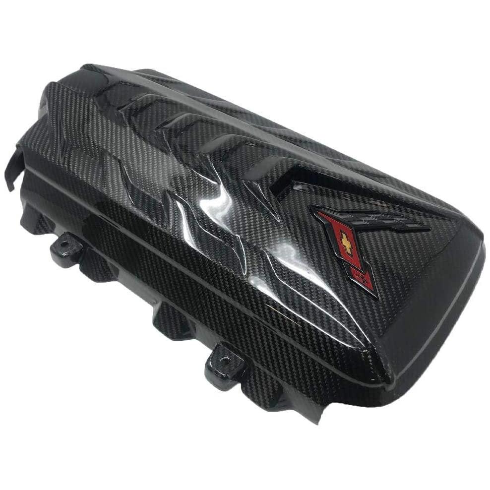 C8 Corvette Carbon Fiber Engine Cover Engine Cover (with Logo)-SR1 Performance