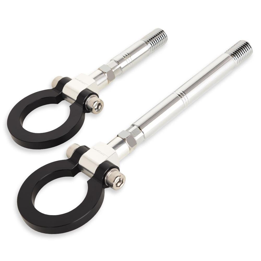 Front and Rear WCC Tow Hooks - Anodized Red - C7 & C8 Corvette-SR1 Performance