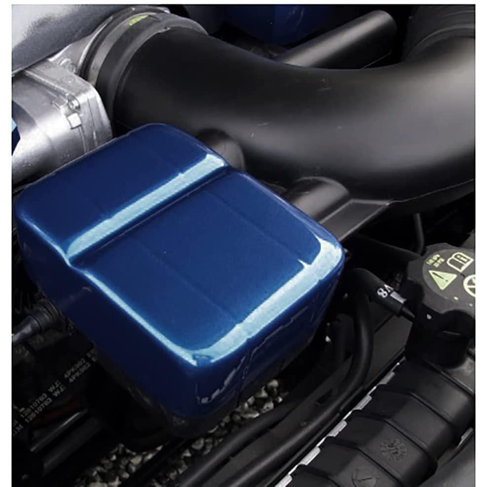 2010-2015 Camaro Body Color Painted Air Tube Cover - V8 Only (Imperial Blue)-SR1 Performance