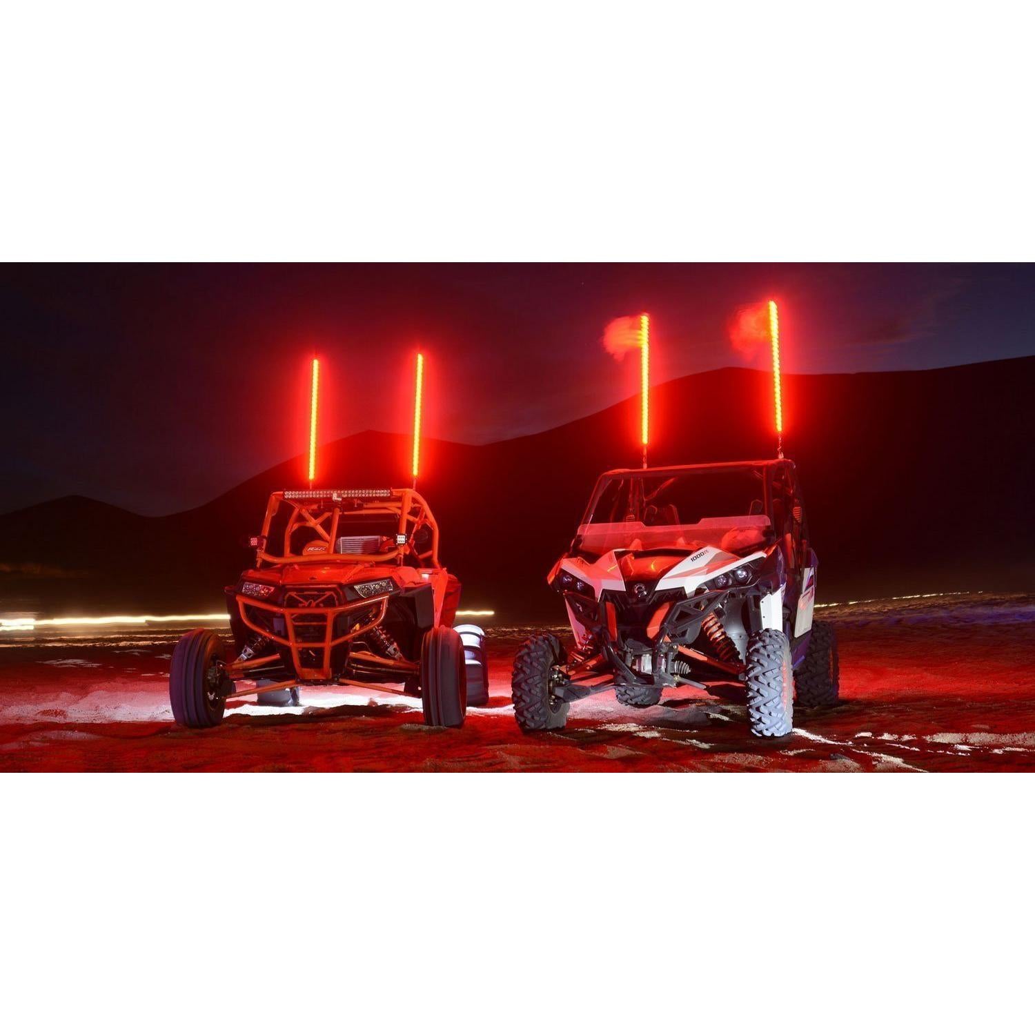 5150 Whips High Powered LED Color Changing Whip with Wireless Remote-SR1 Performance