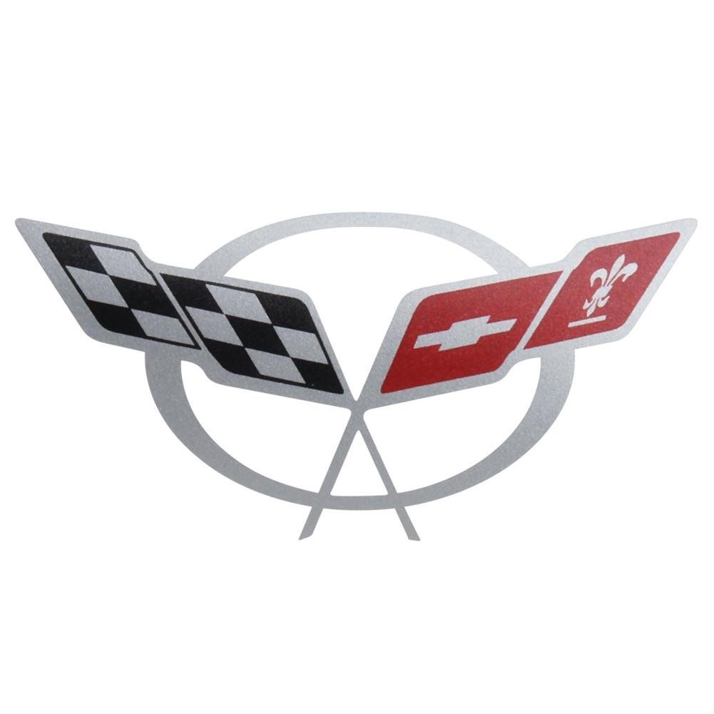 Corvette Air Intake Bridge Decal : 1997-2004 C5 & Z06 (Silver)-SR1 Performance