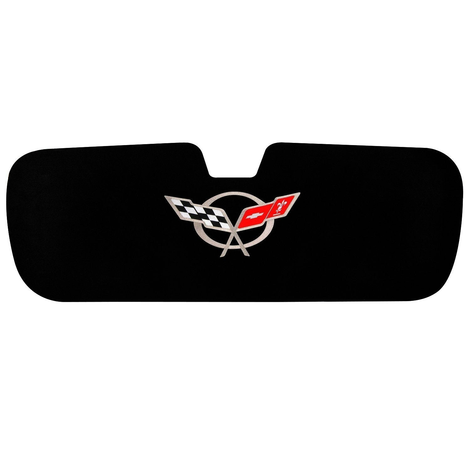 C5 Corvette Trunk Lid Liner Silver Emblem Fits: 98 through 04 FRC ZO6 and Convertible Corvettes-SR1 Performance