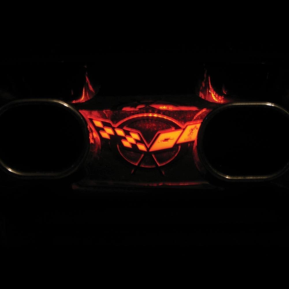 Corvette Exhaust Plate LED Lighting Kit : C5 & Z06 (Red)-SR1 Performance