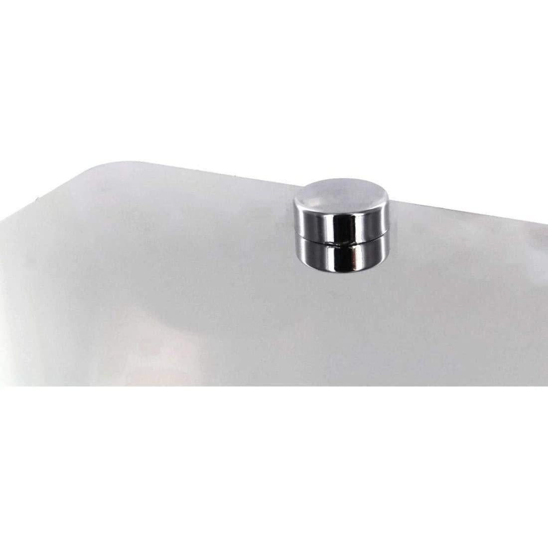 H2 Hummer Stainless Steel License Plate with Black Logo-SR1 Performance