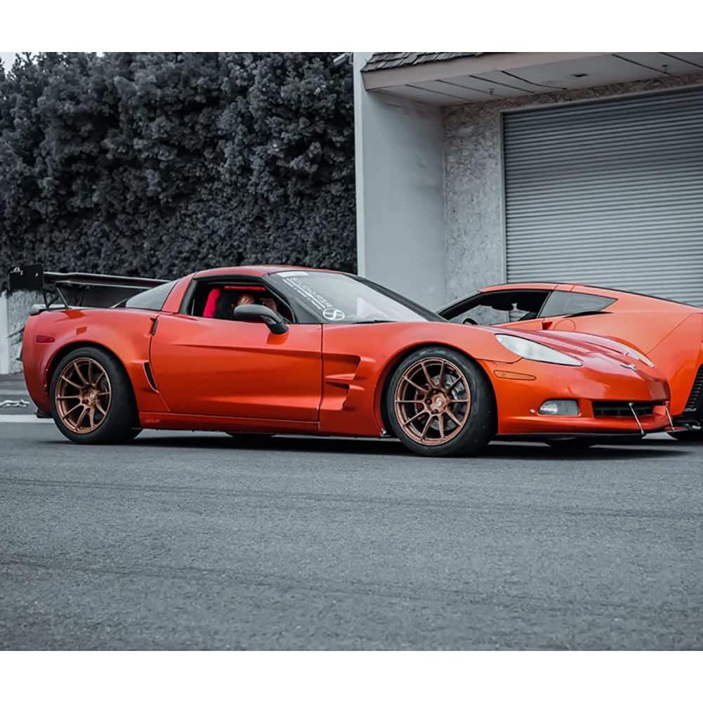 Corvette Wide Rear Fender Package - Fiberglass : 2005-2013 C6-SR1 Performance