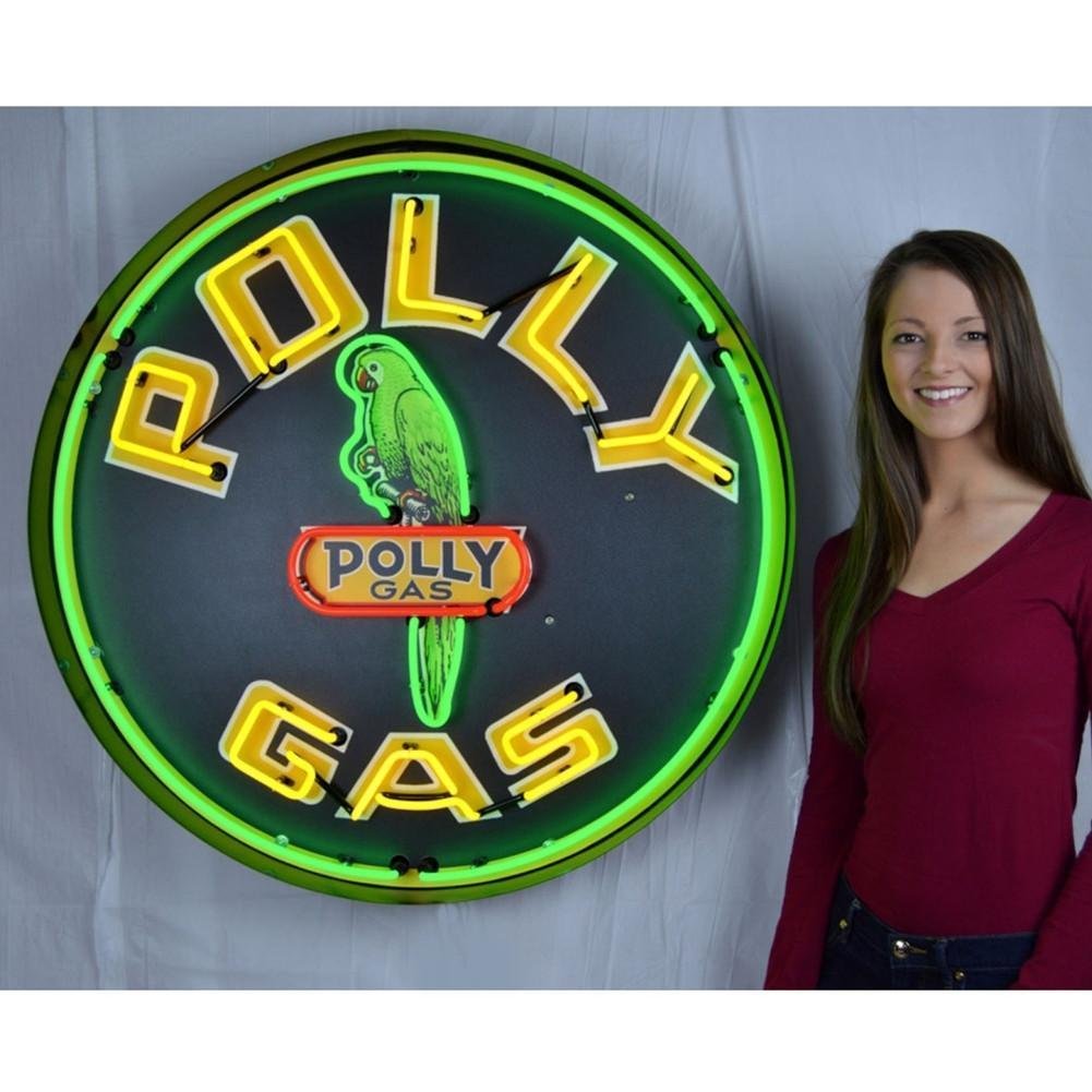 Polly Gasoline Neon Sign in a Metal Can : 36in-SR1 Performance