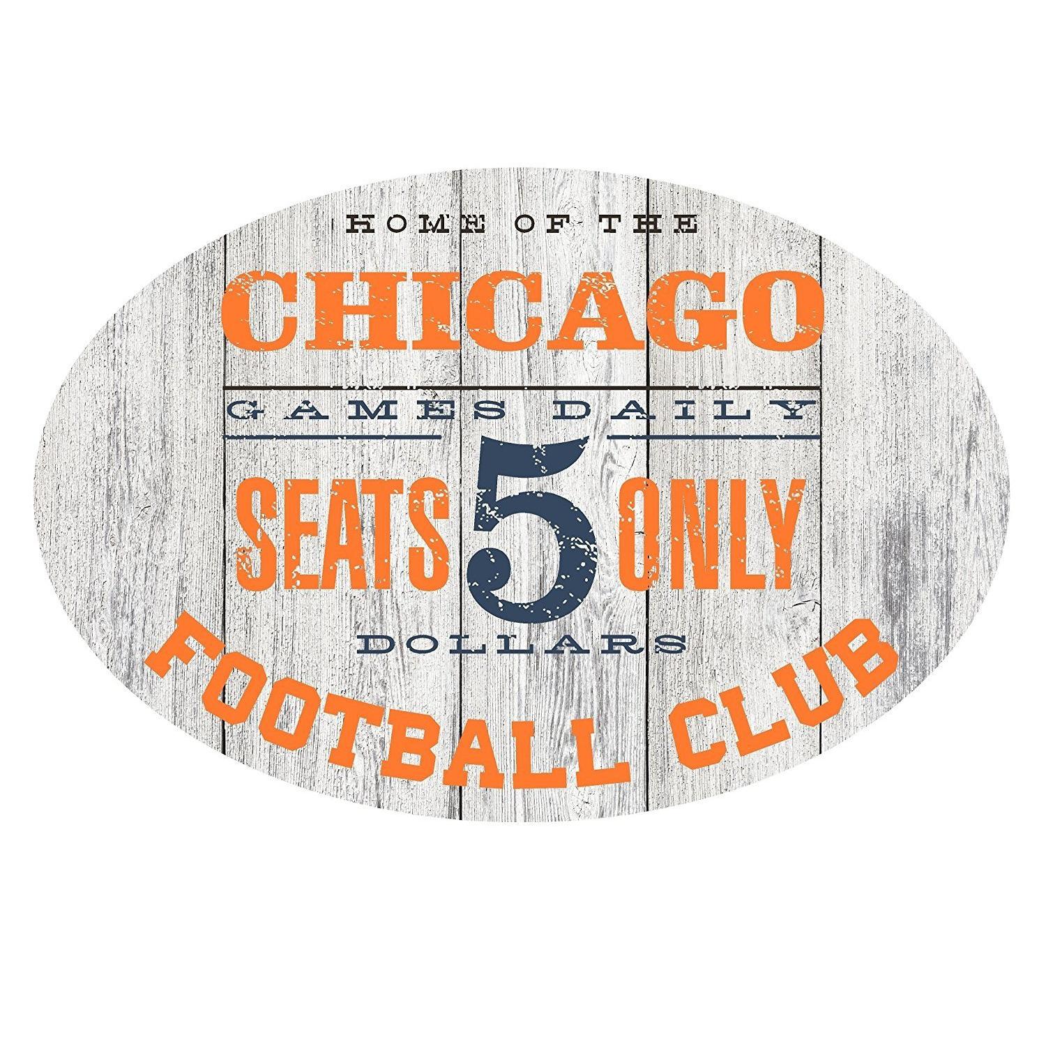 Home of the Denver Football Club Metal Sign Blue/Orange - Oval 12" x 8"-SR1 Performance