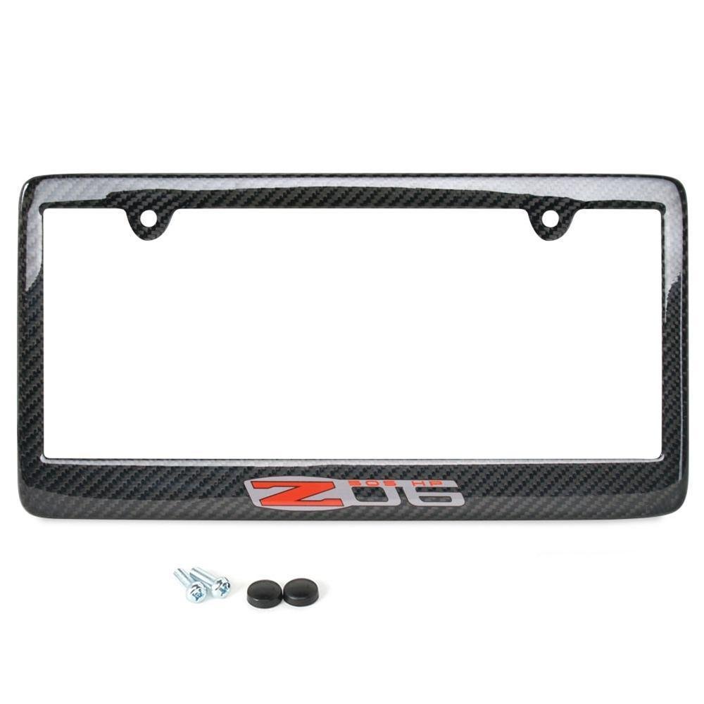 C6 Corvette License Plate Frame - Carbon Fiber-SR1 Performance