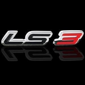 LS3 Billet Chrome Badge-SR1 Performance