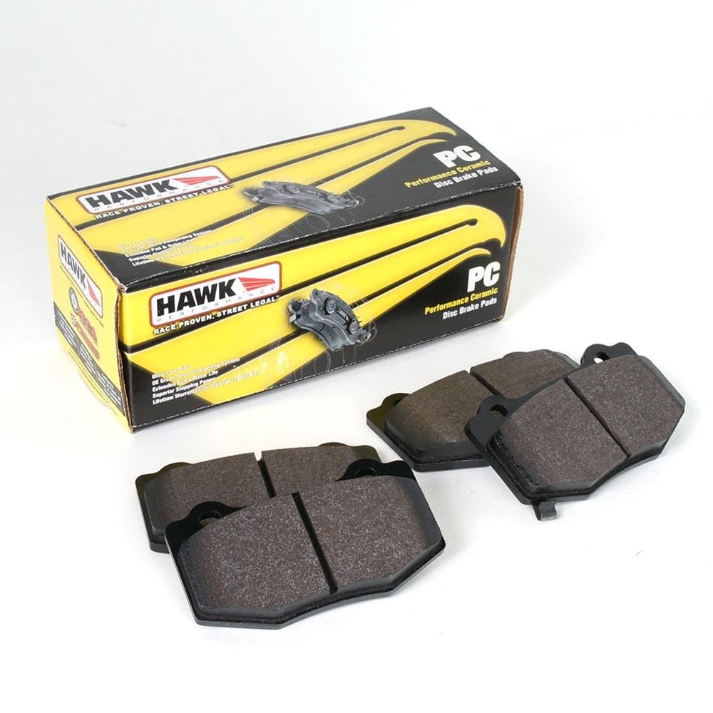 Corvette Brake Pads - Hawk Ceramic - Rear : C7 Stingray, Z51, Grand Sport, Z06-SR1 Performance