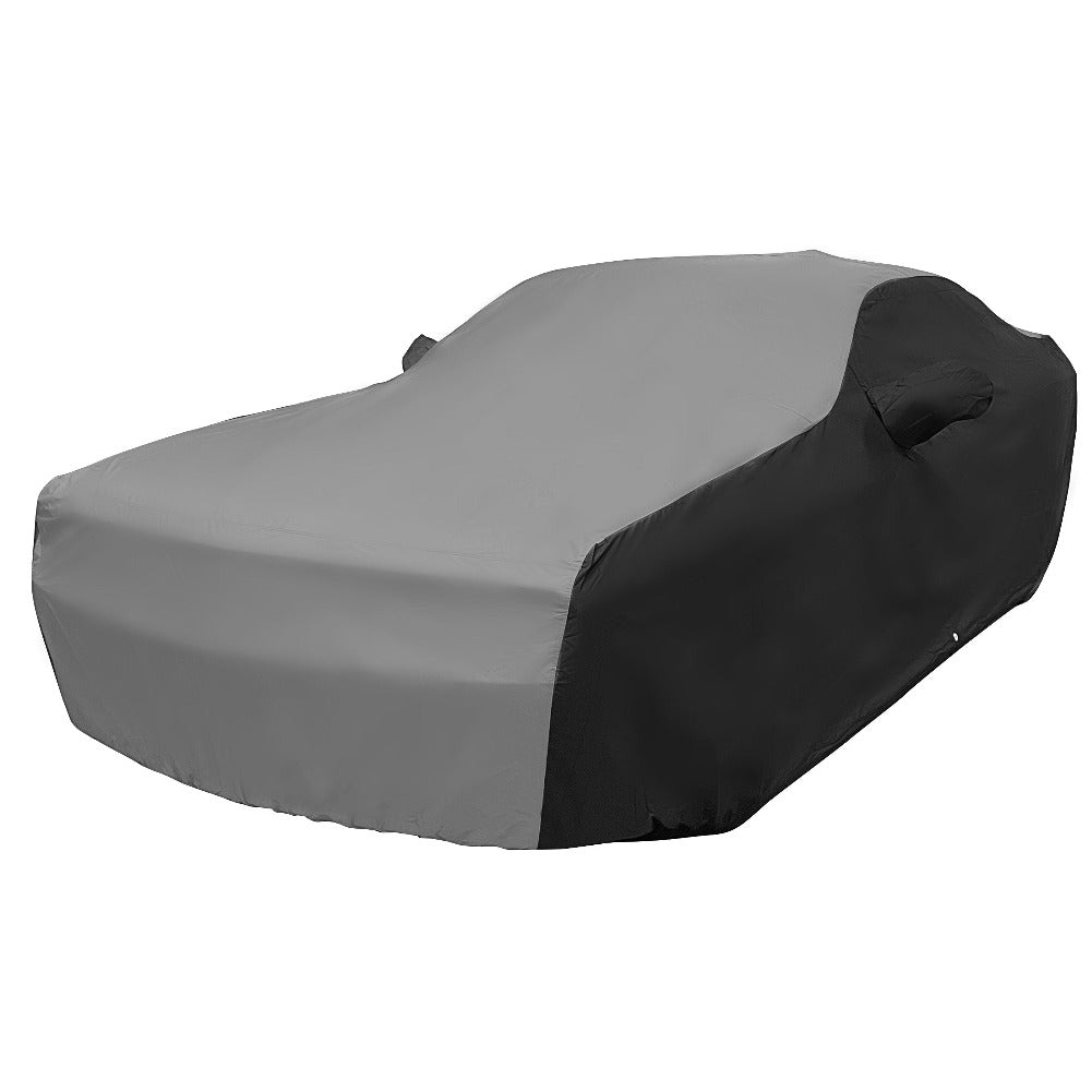 2008-2022 Dodge Challenger Ultraguard Plus Car Cover - Indoor/Outdoor Protection - Gray/Black-SR1 Performance