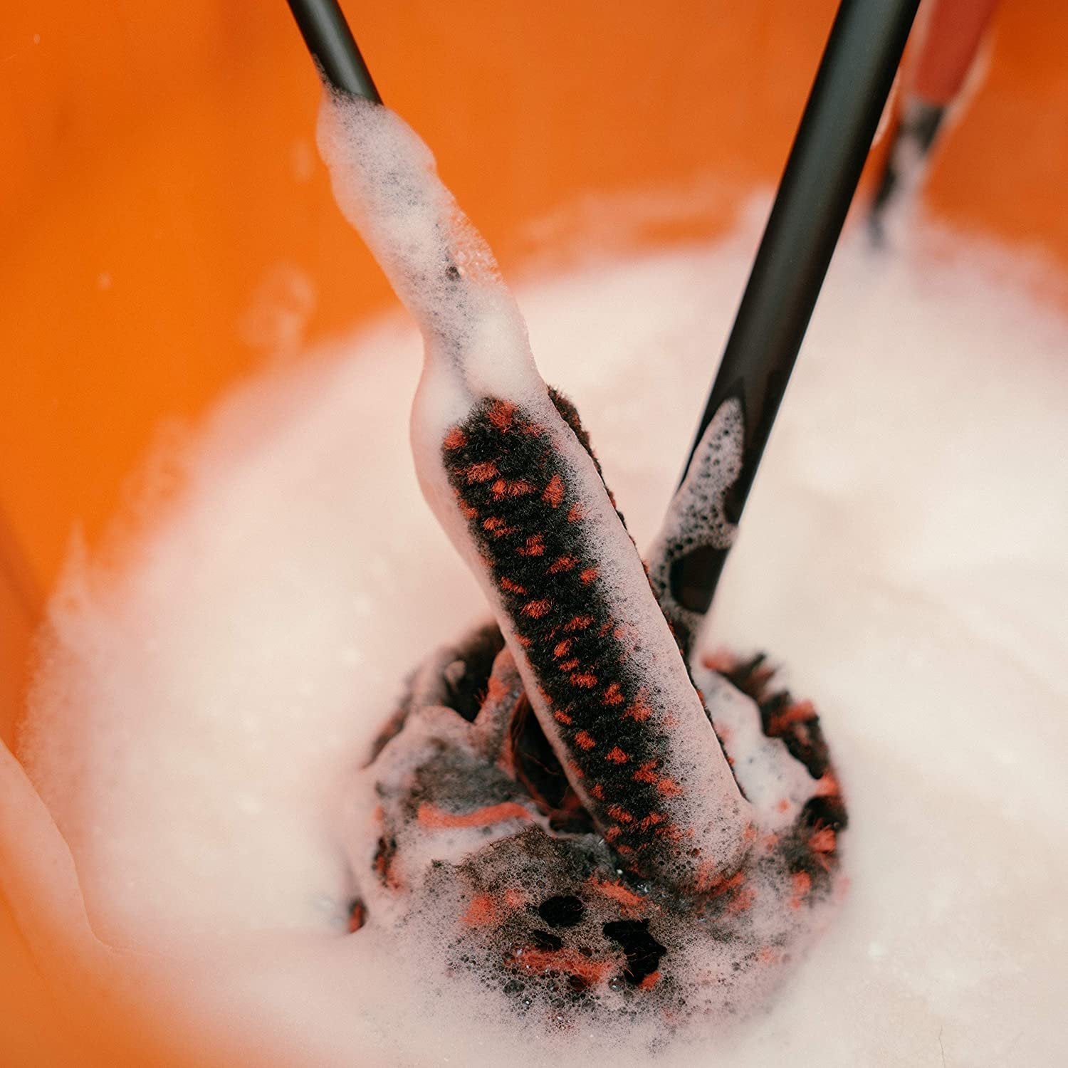 Liquid X Original Wheel Woolies Brushes 3 Piece Kit - Black-SR1 Performance