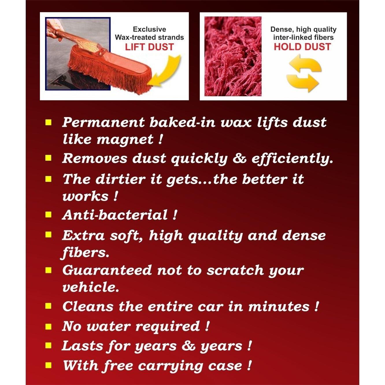 California Car Duster 62442 Standard Car Duster with Wooden Handle-SR1 Performance