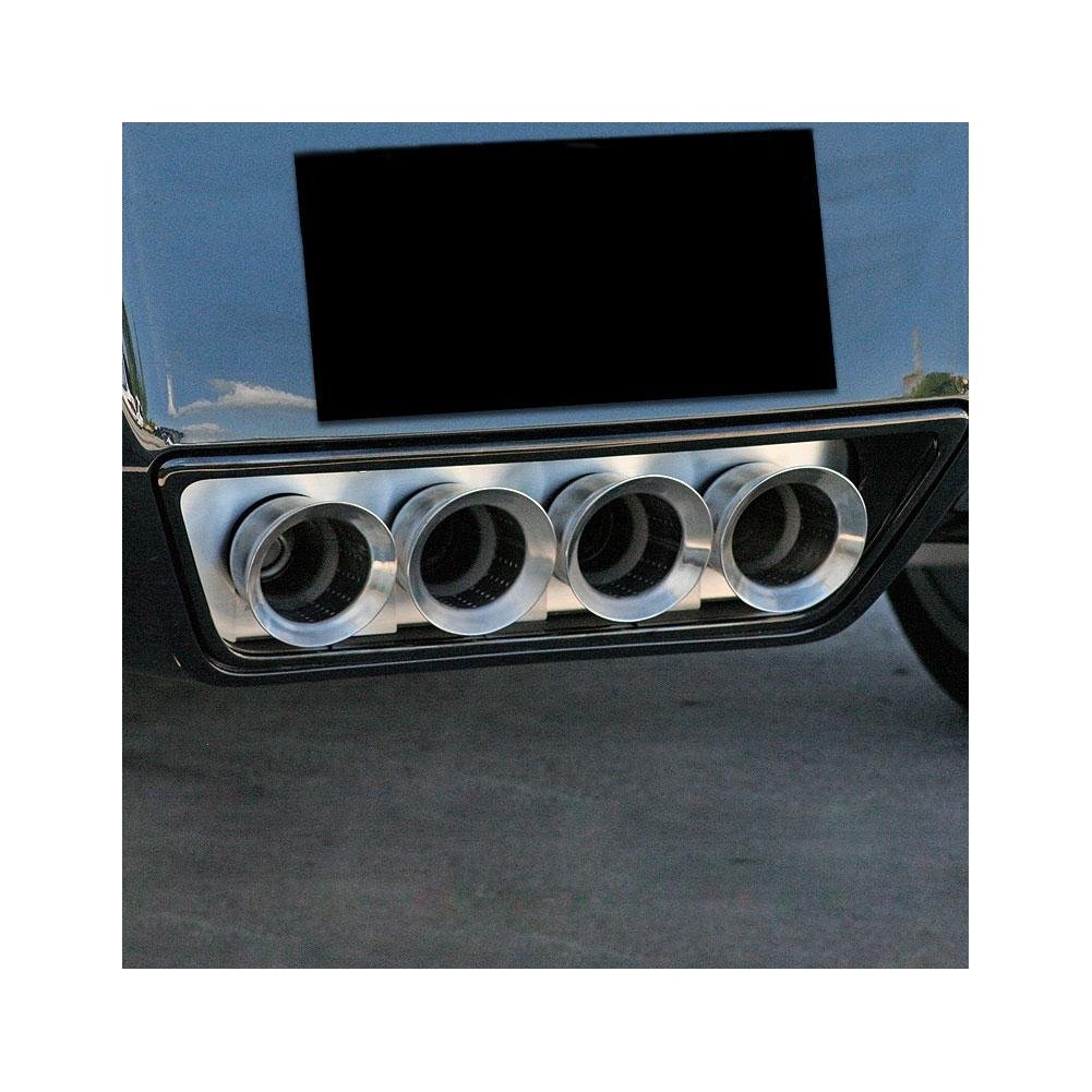 2014-2017 C7/Z51 Stingray and Z06 Corvette - Exhaust Filler Panel Polished NPP VERSION Exhaust-SR1 Performance