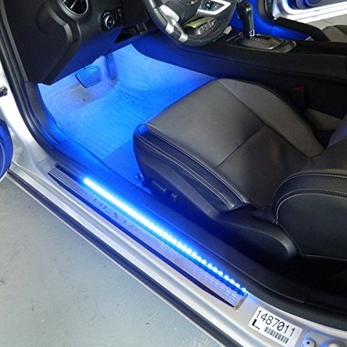 2010-2016 Camaro Door Sill Plates Led Lighting Kit (Green)-SR1 Performance