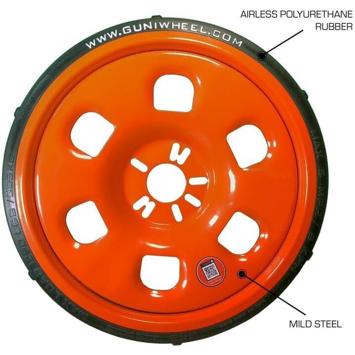 UTV GUNIWHEEL™ 45 Roller Wheel Universal Vehicle Mounting System - 4 or 5 Bolt Pattern for RZR Pro R & CanAm-SR1 Performance