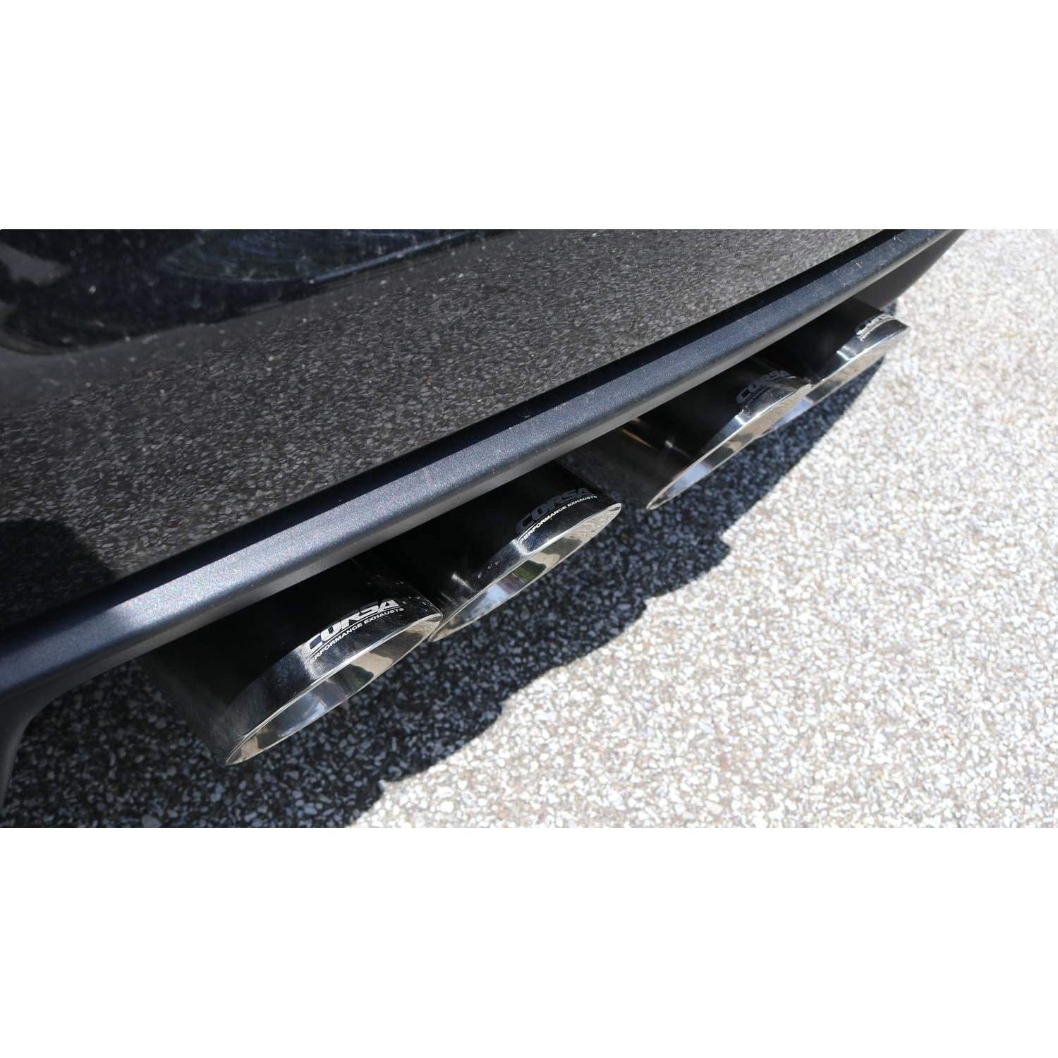 Corsa 21012 Axle-Back Exhaust (Chevrolet Corvette C6 2009-2013), 1 Pack-SR1 Performance