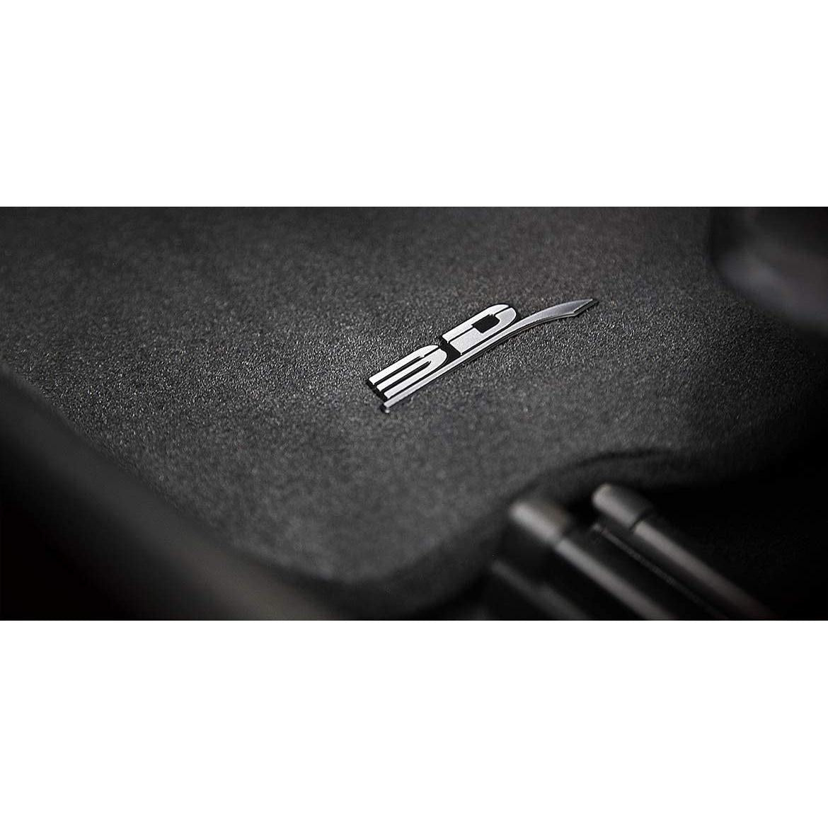 2020-2023 Tesla Model 3 3D MAXpider Custom Fit Elegant Floor Mats - Black-SR1 Performance