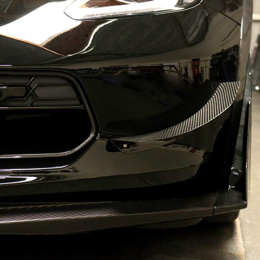 Corvette Front Bumper Race Canards - Carbon Fiber - APR Performance : C7 Stingray, Z51, Z06, Grand Sport-SR1 Performance
