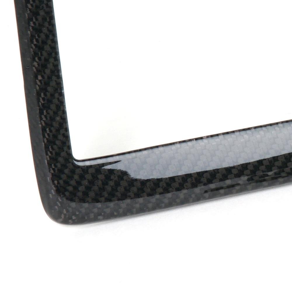 Carbon Fiber License Plate Frame-SR1 Performance