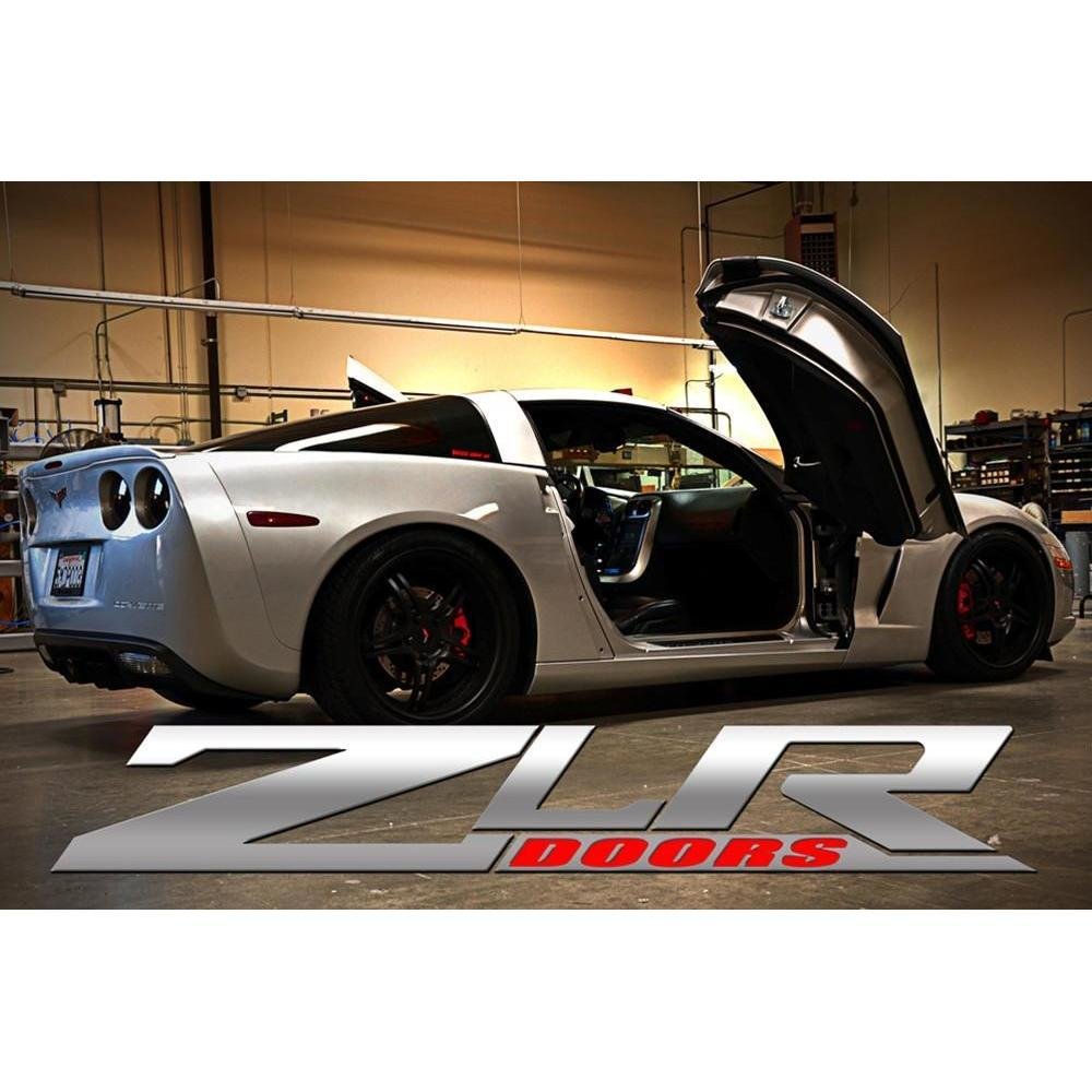 Corvette Lambo Style Vertical Doors - ZLR Hinge Kit : 1997-2004 C5 & Z06-SR1 Performance