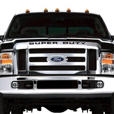 Ford Super Duty Front Grille Black Letter Insert-SR1 Performance