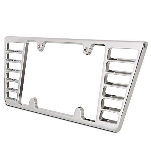 C6 / C7 Corvette Billet Aluminum License Plate Frame - Chrome-SR1 Performance