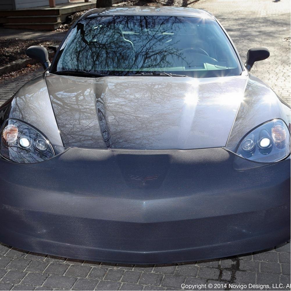 C6 Corvette Bra Front Bumper Mask & Mirror Mask Package : 2005-2013 C6 Z06, ZR1, Grand Sport (Will not fit The Base C6 Corvette)-SR1 Performance