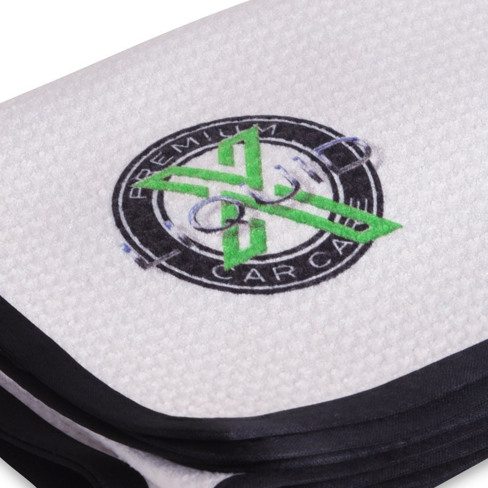 Liquid X Logo Arctic Drying Towel White Waffle Weave - 25" x 36"-SR1 Performance