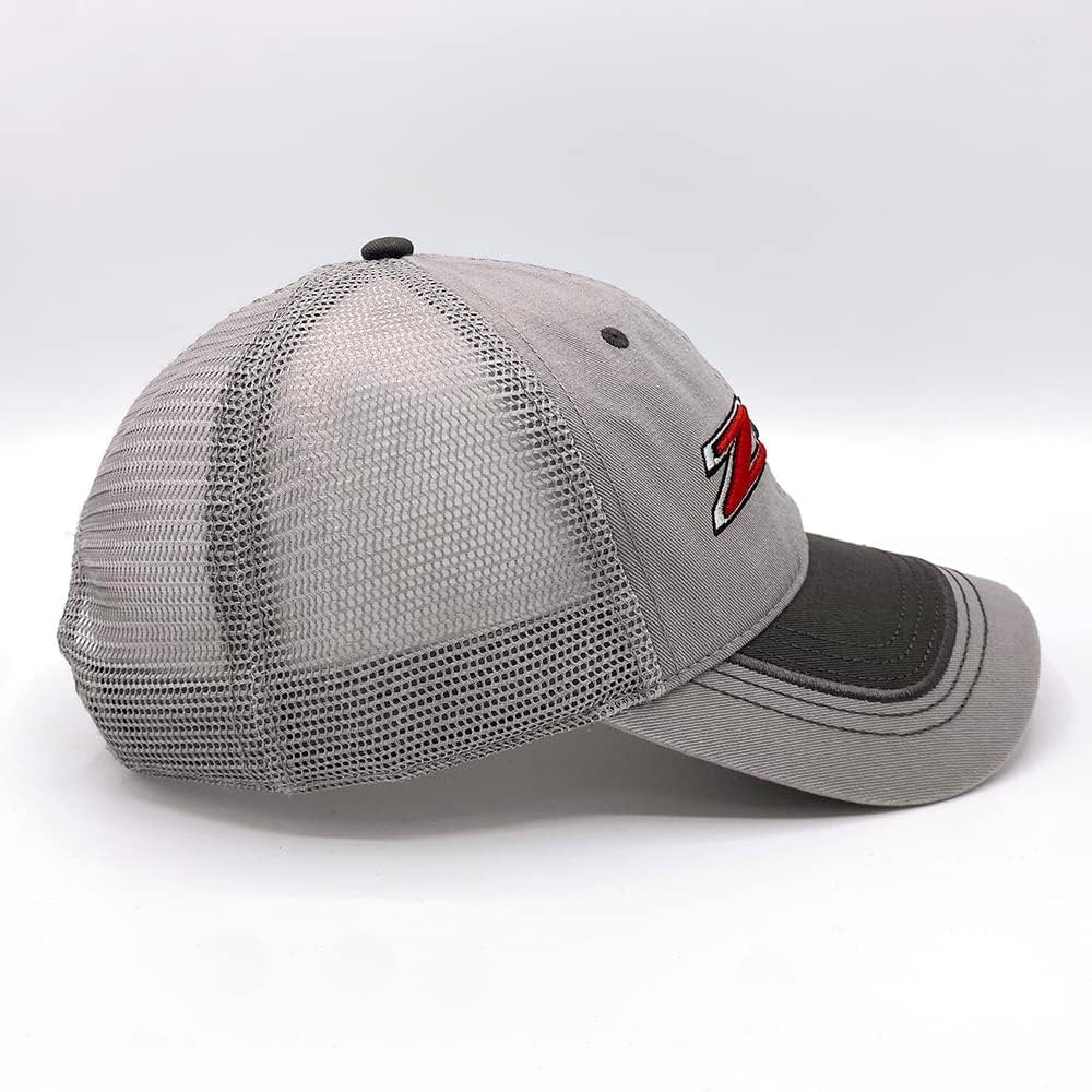 A-G-D Silverado Z71 Unstructured Gray Mesh Hat-SR1 Performance