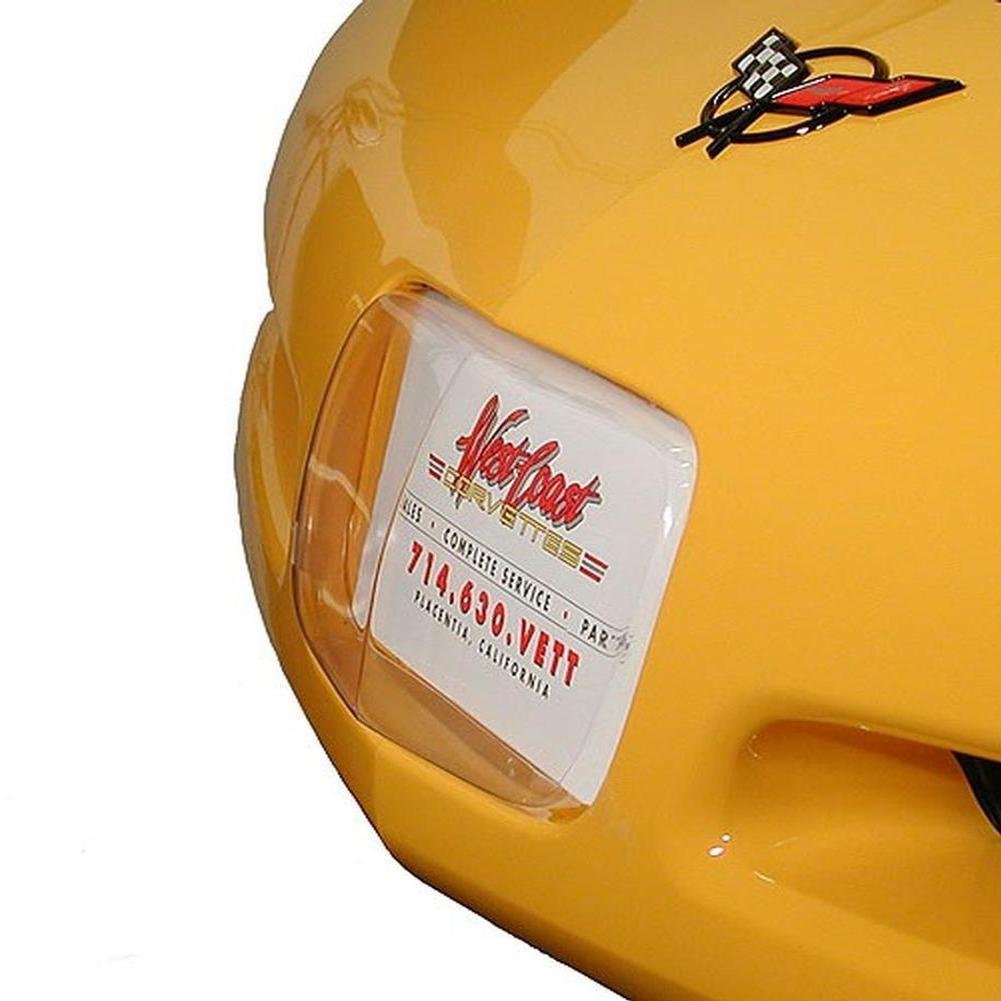 1997-2004 Corvette Front License Plate Cover-SR1 Performance
