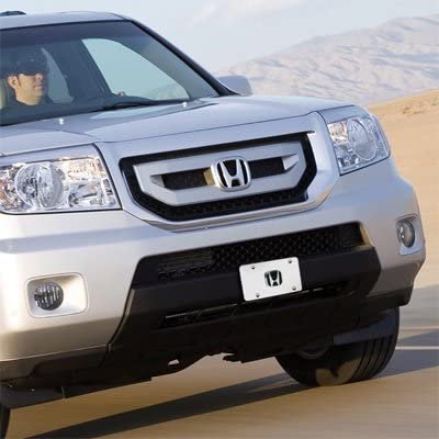 Honda Stainless Steel License Plate with 3D Chrome Logo-SR1 Performance