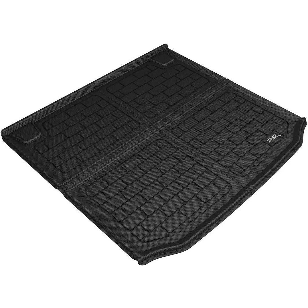 2018-2022 BMW X3 All Weather Cargo Mat with Cargo Tie Down Rails Kagu - Black (WILL NOT FIT HYBRID)-SR1 Performance