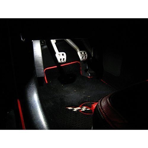Corvette 2005-13 9pc Interior Replacement LED Bulb Package/White-SR1 Performance