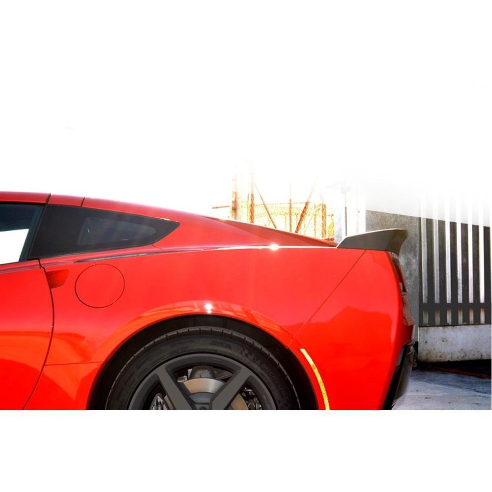 C7 Corvette Stingray GTX Rear Spoiler - Fiberglass-SR1 Performance