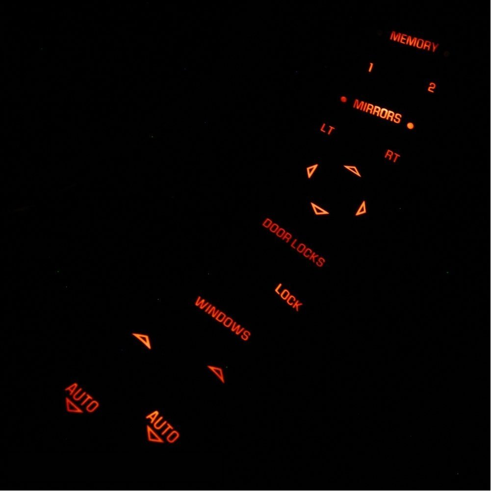 1997-2004 C5 Corvette HUD/DIC/WINDOW SWITCH Interior LED Light Package-SR1 Performance